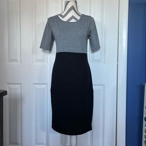 LuLaRoe Julia Dress Sz Small